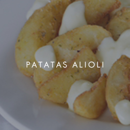 Patatas alioli